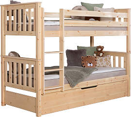 Etagenbett TICAA "Sammy, umbaubar zu 2