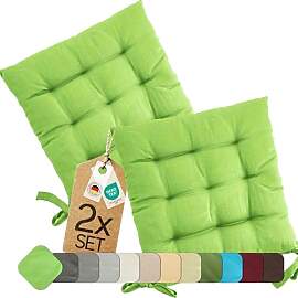 etérea 2er Set Sitzkissen Outdoor 40x40 mit