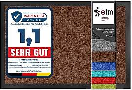 etm Schmutzfangmatte ColorLine | Türmatte in