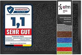 etm Schmutzfangmatte ColorLine | Türmatte in