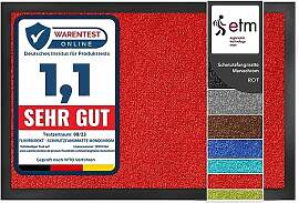 etm Schmutzfangmatte ColorLine | Türmatte in
