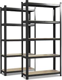 etm Schwerlastregal 2-er Pack 200 x 100 x 50 cm