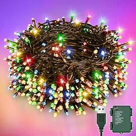 Etopgo LED Lichterkette Batterie Timer, 10M 100LED 