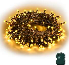 Etopgo Lichterkette Outdoor Batterie,5M 50LED