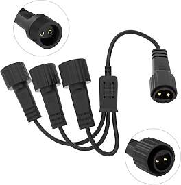 Etopgo Lichterkette Verteiler, 2 Pin