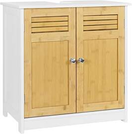 EUGAD Badezimmer-Waschtischunterschrank, im