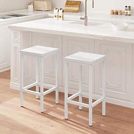 EUGAD Barhocker, 2er Barstühle, Küchenhocker,