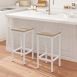 EUGAD Barhocker, 2er Barstühle, Küchenhocker,