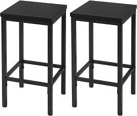 EUGAD Barhocker, 2er Barstühle, Küchenhocker,
