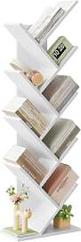 EUGAD Bücherregal Baumform, Standregal CD DVD
