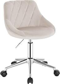 EUGAD Schminkstuhl, Bürohocker Rollhocker