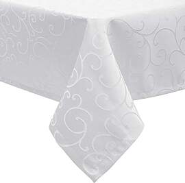 EUGAD Tischdecke Abwaschbar Damast mit Ornamenten