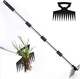 eupdd Unkrautrechen lang: 1 Stück Unkrautstecher