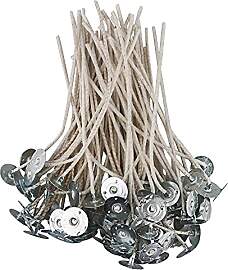 EUPNHY CD-Serie Kerzendochte für Soja-Kerzen, 100 