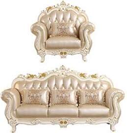 Europäische Lederkombination Ledersofa