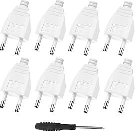 Eurostecker Flach, Euro Flachstecker, Stromstecker 