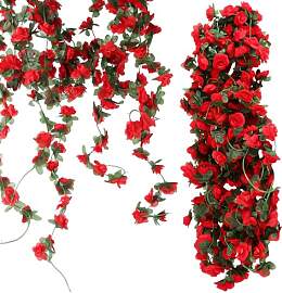 EUWLY Künstliche Rosenranken 8er Set - 94.5IN