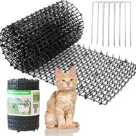 EVADOW Katzen-Abwehrmatten mit Spikes, 400 cm x 30 