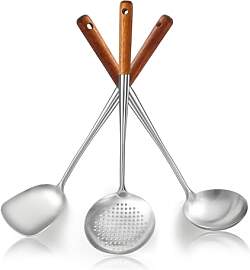 Evanda Wok Spatel Set 43 cm, hitzebeständiger
