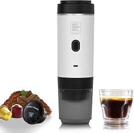 EVERANGE Tragbare elektrische Espressomaschine,