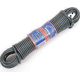 EVERLASTO Grayline PVC-Wäscheleine, 4,8 mm dick,