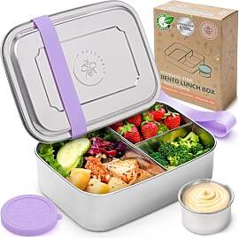 Everusely - Bento Box - Lavender - 1,4 L - Große