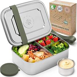 Everusely - Bento Box - Sage - 1,4 L - Große
