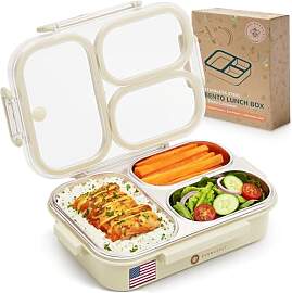 Everusely Edelstahl-Bento-Box/Brotdose ​– 750