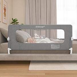 EVINYEP Bett Rausfallschutz Kinder ohne Bohren,