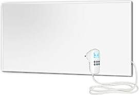 EVOKOR Infrarotheizung mit Thermostat 700W,