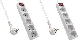 Ewent EW3955 Steckdosenleiste 5-Fach mit Schalter