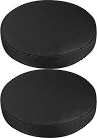 EXCEART 2Pcs Leder Stuhl Sitzbezüge Runde Hocker