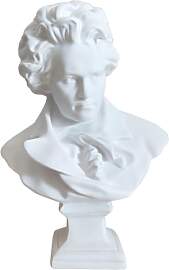EXCEART Beethoven Büste Skulptur Aus Kunstharz