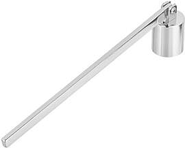 EXCEART Edelstahl Kerzenlöscher Silber