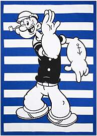 Excelsa Popeye Geschirrtuch, 100% Baumwolle, 70 x