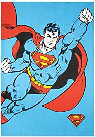 Excelsa Superman Geschirrtuch, 100% Baumwolle, 70