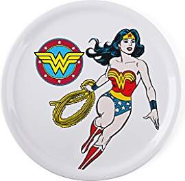 Excelsa Wonder Woman Pizzateller, Porzellan, Weiß