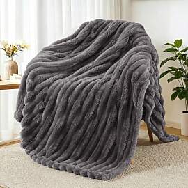 Exclusivo Mezcla Kuscheldecke Flauschig
