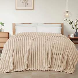 Exclusivo Mezcla Kuscheldecke Flauschig