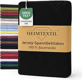 EXKLUSIV HEIMTEXTIL Jersey Spannbettlaken 90 x 200 
