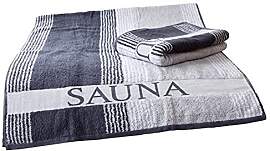 Exklusives XL Saunatuch 80 x 200 cm - 450g/m2 -