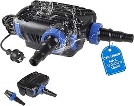 EXLECO Eco Teichpumpe Filterpumpe 100W max.
