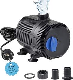 EXLECO Teichpumpe Filterpumpe 2700L/H Wasserpumpe