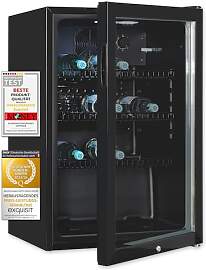 Exquisit Glastürkühlschrank GKS120-GT-160C
