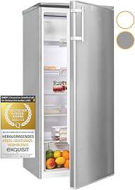 Exquisit Kühlschrank KS185-4-HE-040E inoxlook |