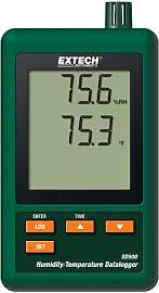 Extech Luftfeuchte- und Temperatur-Datenlogger, 1
