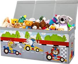 Extra Groß Aufbewahrungsbox mit Deckel Kinder,