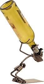 Extravaganter Wein Flaschenhalter Lustiger Trinker 