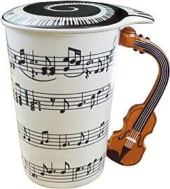 EYMPEU Kaffeetasse mit Violinengriff und
