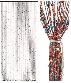 Ezcasch 90x200cm Perlenvorhang Türvorhang als